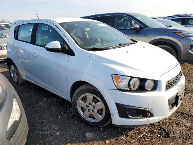 1G1JA6SH5G4173385 - 2016 CHEVROLET SONIC LS 白色 照片 4