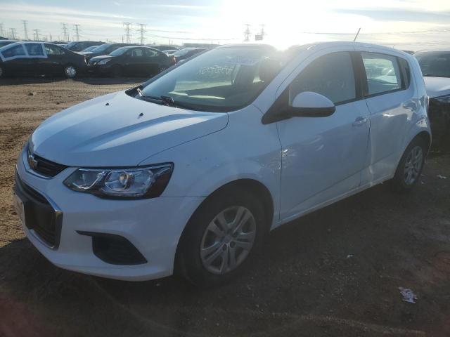 1G1JG6SB8K4139377 - 2019 CHEVROLET SONIC WHITE photo 1