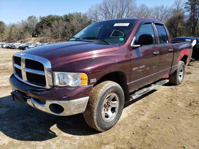 1D7HU18DX4S786345 - 2004 DODGE RAM 1500 ST MAROON photo 1