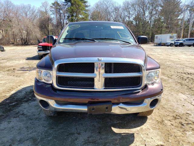 1D7HU18DX4S786345 - 2004 DODGE RAM 1500 ST MAROON photo 5