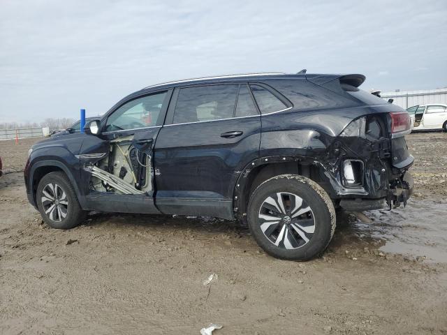1V2LE2CAXRC206497 - 2024 VOLKSWAGEN ATLAS CROS SE Чорний фото 2