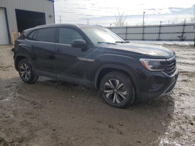 1V2LE2CAXRC206497 - 2024 VOLKSWAGEN ATLAS CROS SE Чорний фото 4