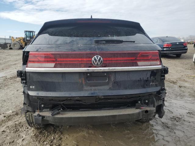 1V2LE2CAXRC206497 - 2024 VOLKSWAGEN ATLAS CROS SE Чорний фото 6
