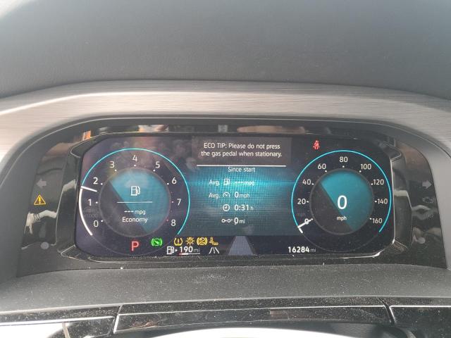 1V2LE2CAXRC206497 - 2024 VOLKSWAGEN ATLAS CROS SE Чорний фото 9