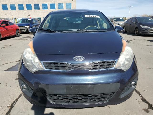 KNADN5A37D6132780 - 2013 KIA RIO EX BLUE photo 5