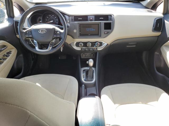 KNADN5A37D6132780 - 2013 KIA RIO EX BLUE photo 8