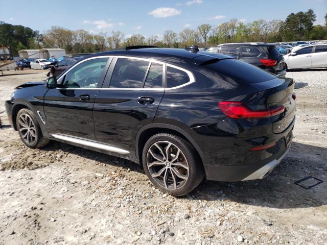 5UX33DT02N9M96783 - 2022 BMW X4 XDRIVE30I BLACK photo 2