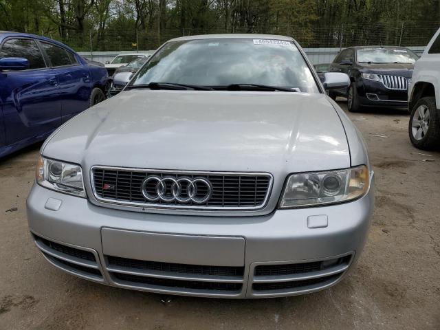 WAURD68D31A097239 - 2001 AUDI S4 2.7 QUATTRO SILVER photo 5