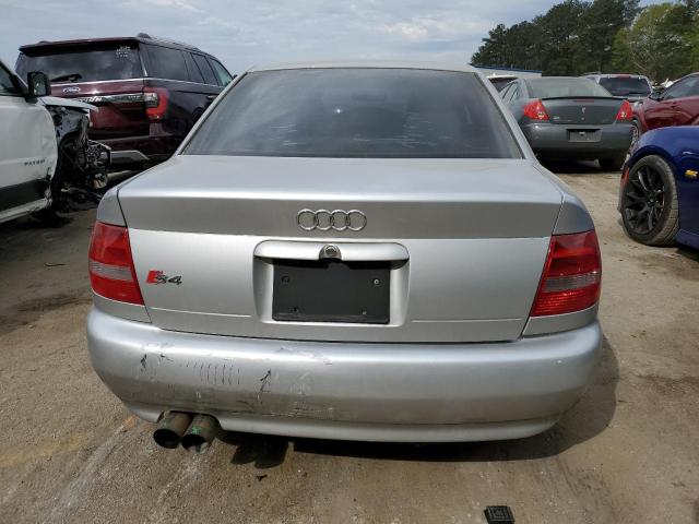 WAURD68D31A097239 - 2001 AUDI S4 2.7 QUATTRO SILVER photo 6