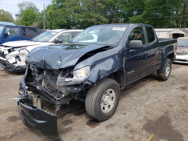 1GCHSBEA7K1238788 - 2019 CHEVROLET COLORADO BLUE photo 1