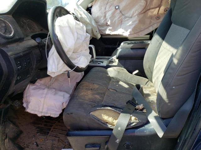 5TFUY5F16EX397557 - 2014 TOYOTA TUNDRA DOUBLE CAB SR/SR5 BLUE photo 7