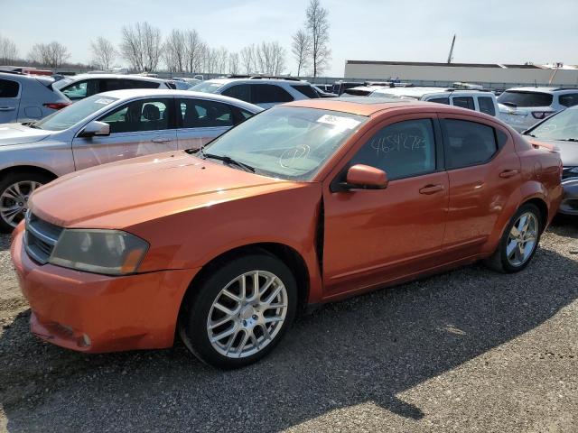 1B3LC76M48N658654 - 2008 DODGE AVENGER R/T ORANGE photo 1