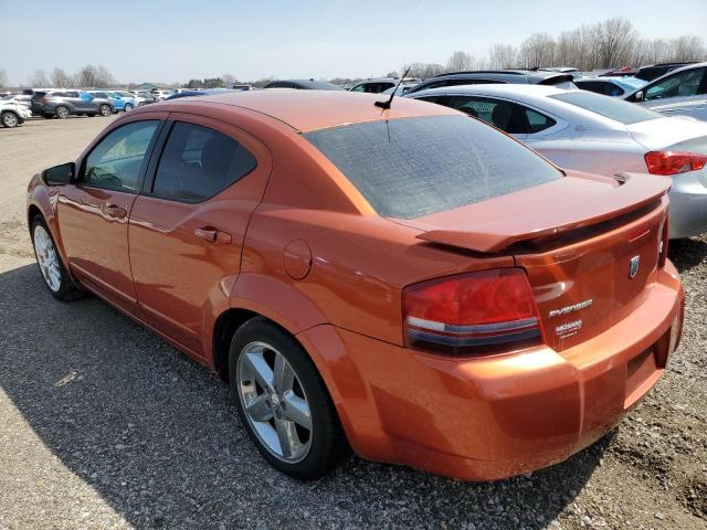 1B3LC76M48N658654 - 2008 DODGE AVENGER R/T ORANGE photo 2