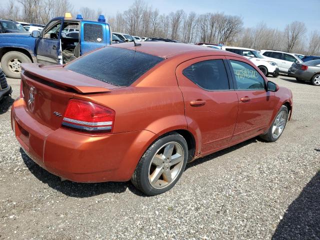 1B3LC76M48N658654 - 2008 DODGE AVENGER R/T ORANGE photo 3