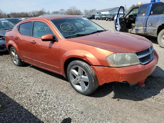 1B3LC76M48N658654 - 2008 DODGE AVENGER R/T ORANGE photo 4