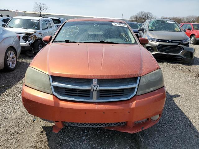 1B3LC76M48N658654 - 2008 DODGE AVENGER R/T ORANGE photo 5