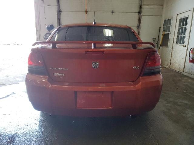 1B3LC76M48N658654 - 2008 DODGE AVENGER R/T ORANGE photo 6