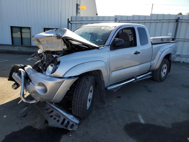 5TETU4GN2AZ701036 - 2010 TOYOTA TACOMA PRERUNNER ACCESS CAB SILVER photo 1