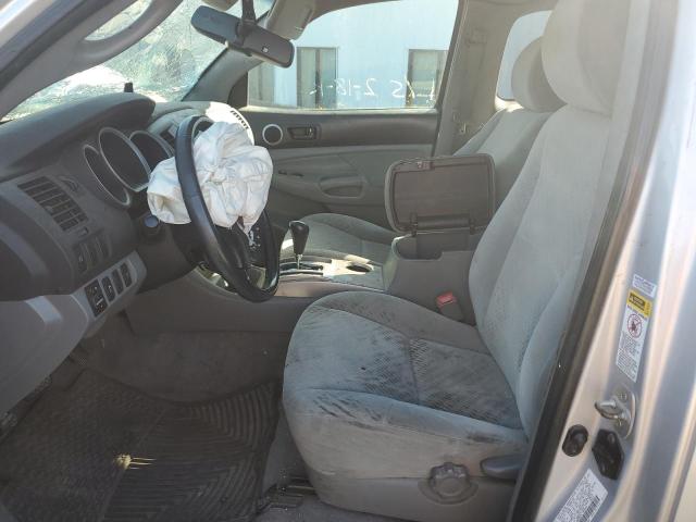 5TETU4GN2AZ701036 - 2010 TOYOTA TACOMA PRERUNNER ACCESS CAB SILVER photo 7