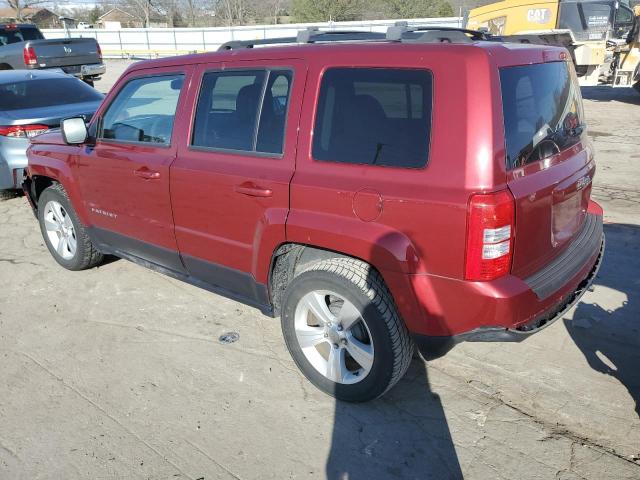 1C4NJPFB4GD537624 - 2016 JEEP PATRIOT LATITUDE RED photo 2