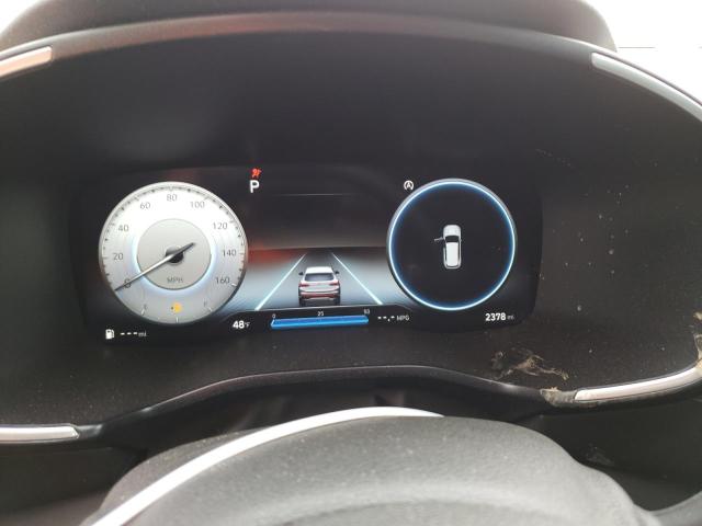 5NMS3DAJ7NH479149 - 2022 HYUNDAI SANTA FE SEL Մոխրագույն լուսանկար 9