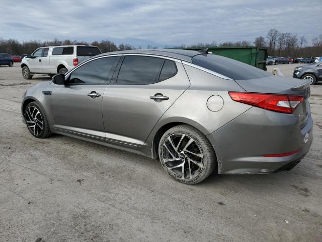 5XXGR4A61DG213672 - 2013 KIA OPTIMA SX GRAY photo 2