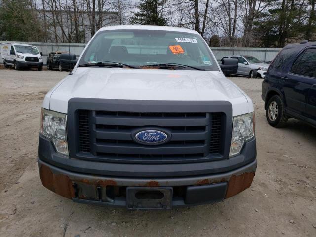 1FTMF1CW8AKA97394 - 2010 FORD F-150 WHITE photo 5