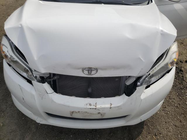 2T1KU4EE0CC913621 - 2012 TOYOTA COROLLA MA WHITE photo 11