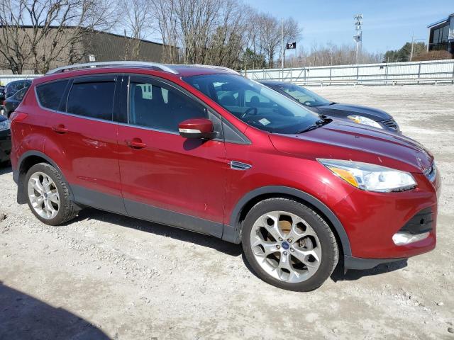 1FMCU9JXXGUA01477 - 2016 FORD ESCAPE TITANIUM RED photo 4