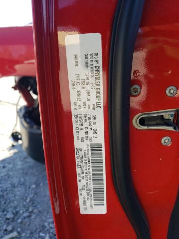 1C6RD7KP1CS240155 - 2012 DODGE RAM 1500 ST RED photo 12