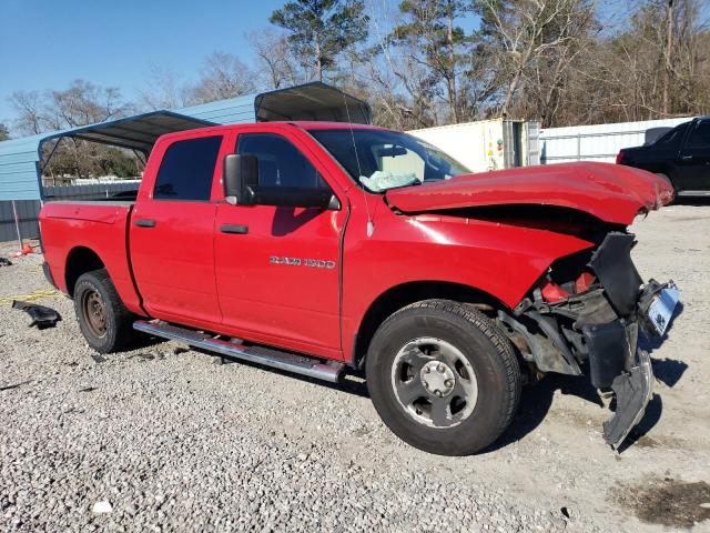 1C6RD7KP1CS240155 - 2012 DODGE RAM 1500 ST RED photo 4