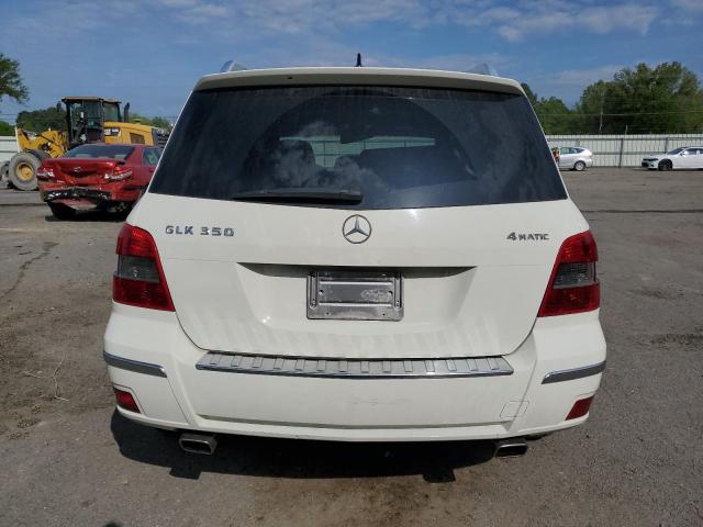 WDCGG8HB4AF258433 - 2010 MERCEDES-BENZ GLK 350 4MATIC WHITE photo 6