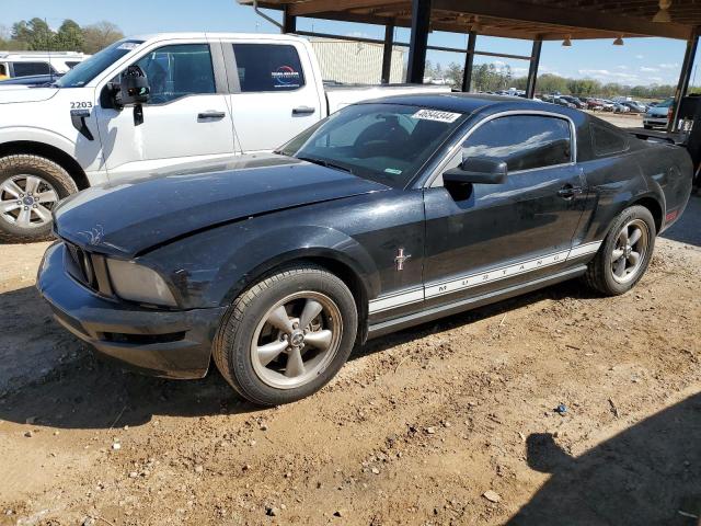 1ZVFT80N665263792 - 2006 FORD MUSTANG BLACK photo 1