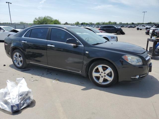 1G1ZK57B48F293568 - 2008 CHEVROLET MALIBU LTZ أسود صورة 4
