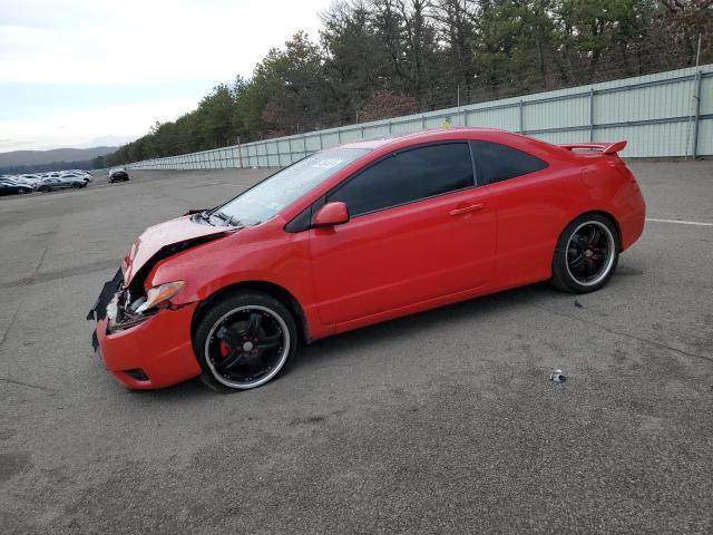 2HGFG11837H502380 - 2007 HONDA CIVIC EX RED photo 1