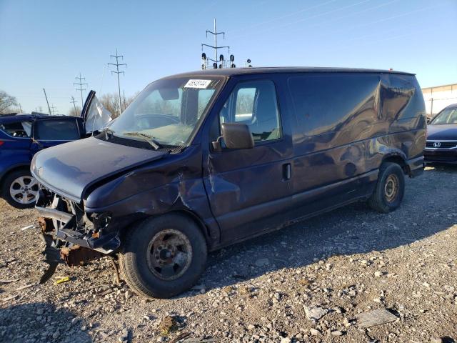 1FTEE14Y1SHA97338 - 1995 FORD ECONOLINE E150 VAN BLUE photo 1