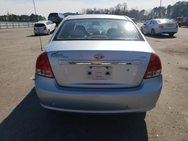 KNAFE121885508106 - 2008 KIA SPECTRA EX BLUE photo 6