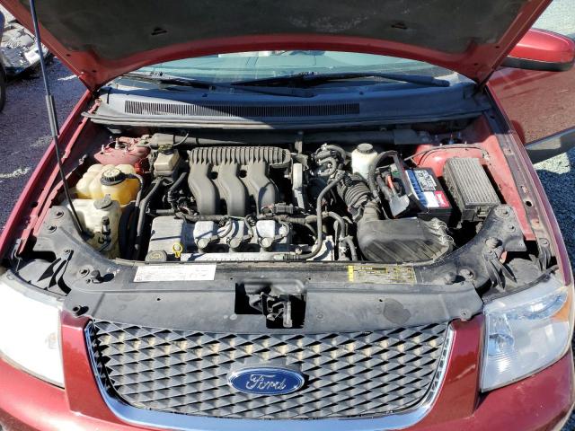 1FMDK05175GA10970 - 2005 FORD FREESTYLE SEL BURGUNDY photo 12