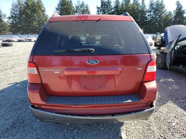 1FMDK05175GA10970 - 2005 FORD FREESTYLE SEL BURGUNDY photo 6