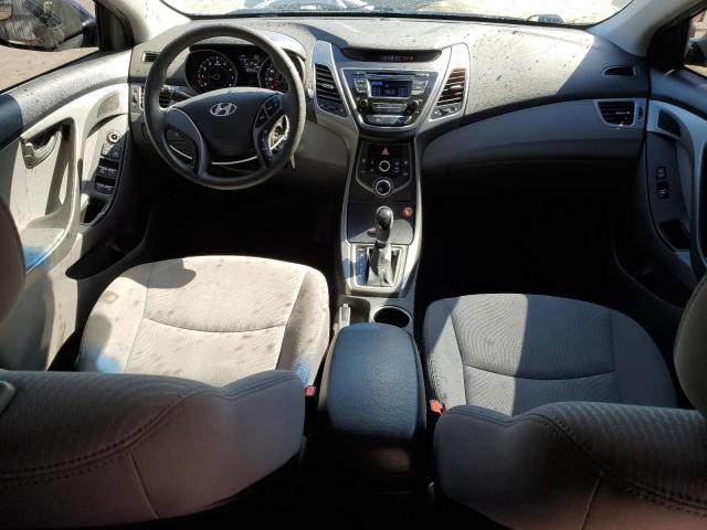 5NPDH4AE2EH468303 - 2014 HYUNDAI ELANTRA SE BLUE photo 8