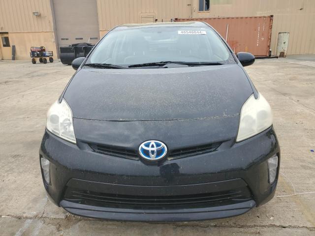 JTDKN3DU5C5378900 - 2012 TOYOTA PRIUS BLACK photo 5