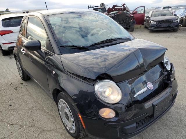 3C3CFFAR4CT340288 - 2012 FIAT 500 POP BLACK photo 4