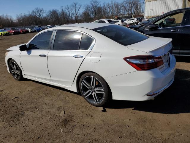 1HGCR2F5XGA174875 - 2016 HONDA ACCORD SPORT WHITE photo 2