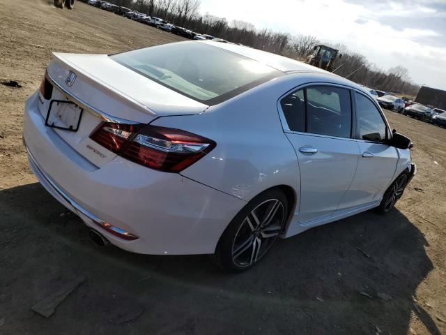 1HGCR2F5XGA174875 - 2016 HONDA ACCORD SPORT WHITE photo 3