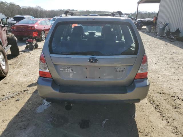 JF1SG69606H701958 - 2006 SUBARU FORESTER 2.5XT GRAY photo 6