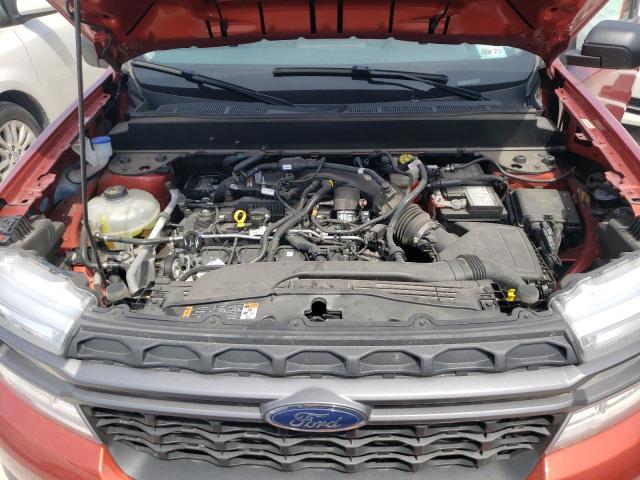 3FTTW8F90NRA04833 - 2022 FORD MAVERICK XL RED photo 11