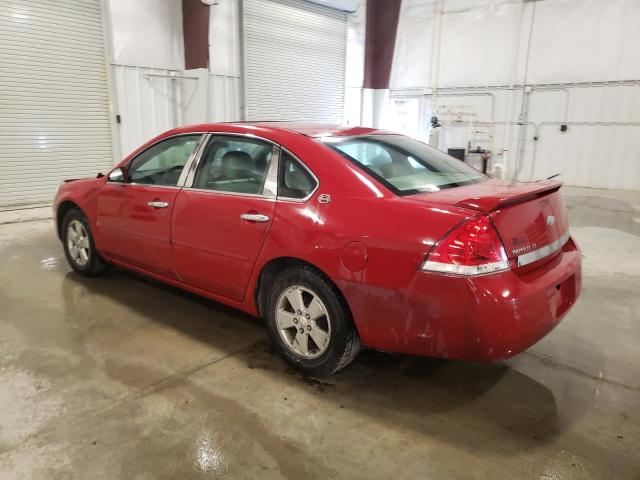 2G1WT58N089169850 - 2008 CHEVROLET IMPALA LT RED photo 2