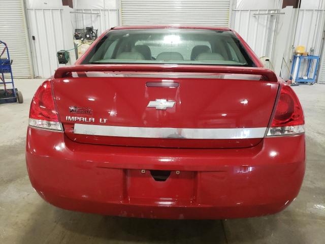 2G1WT58N089169850 - 2008 CHEVROLET IMPALA LT RED photo 6