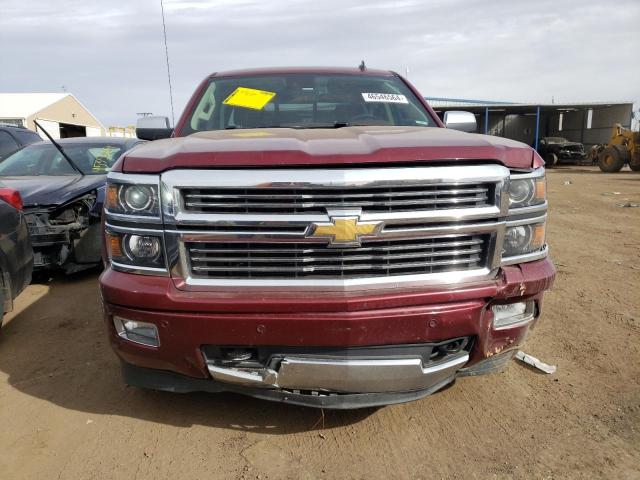 3GCUKTEC7EG399461 - 2014 CHEVROLET SILVERADO K1500 HIGH COUNTRY MAROON photo 5