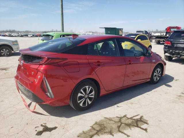 JTDKARFP9J3079618 - 2018 TOYOTA PRIUS PRIM RED photo 3